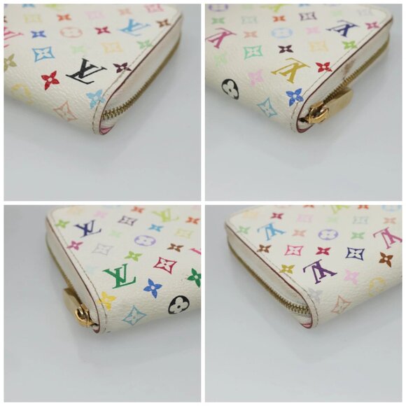 Share LOUIS VUITTON Monogram Multicolor Zippy Coin Purse White - Picture 16 of 16